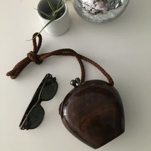 Small Wood Purse
